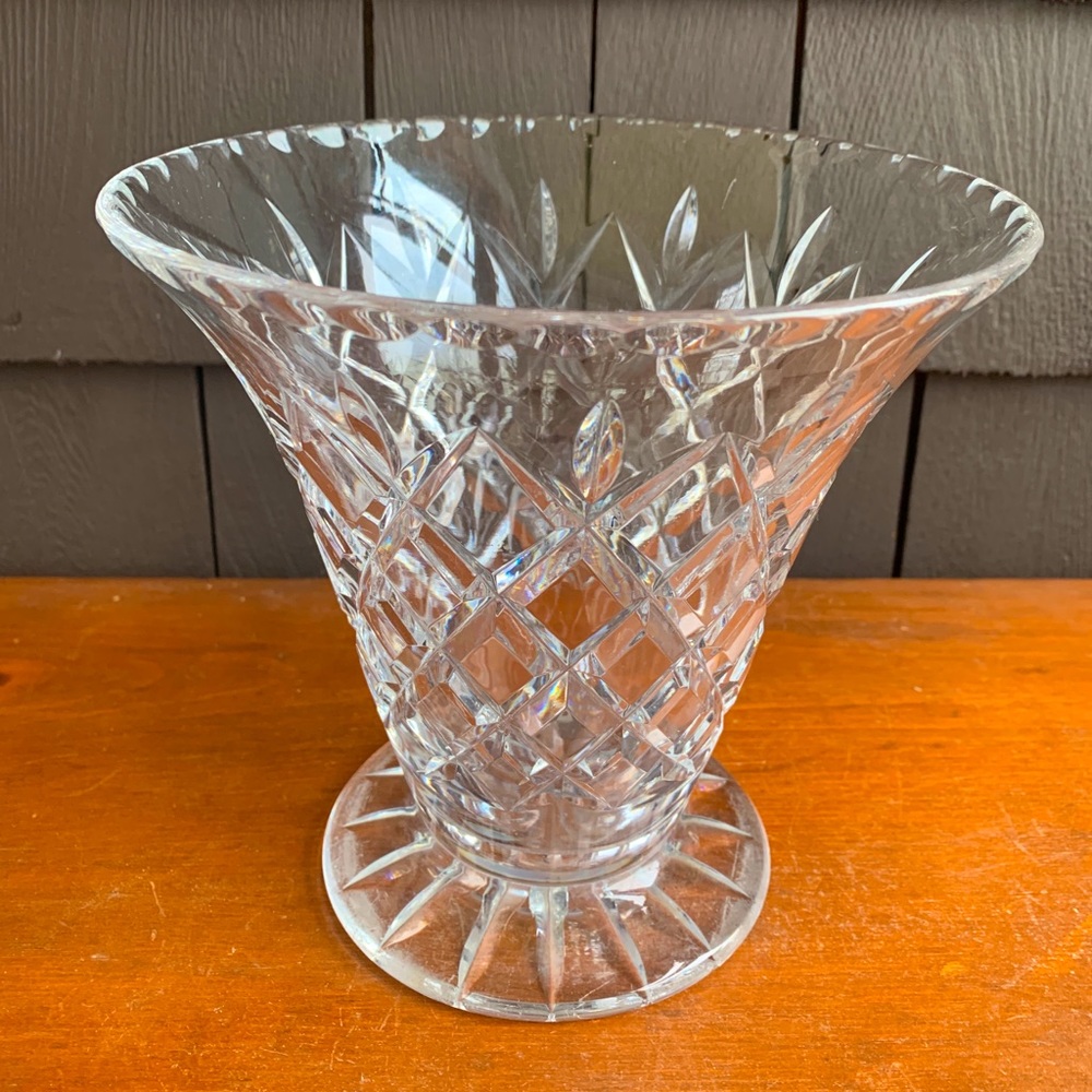 Vintage | Webb Corbett Trumpet Vase